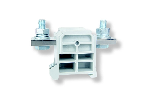Rail-mounted screw terminal block, standard series, 120,0 mm², TS 35, 1 track
