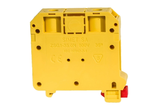 Rail-mounted screw terminal block NOWA series, 35,0 mm², TS 35, 1 track