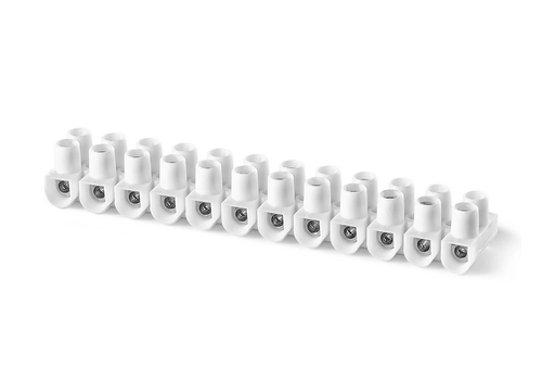Thermoplastic connector strip, 2,5 mm², 12-line