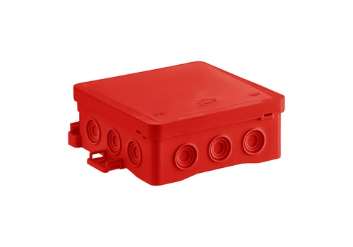 Surface junction box NS7 FASTBOX&HOOK red