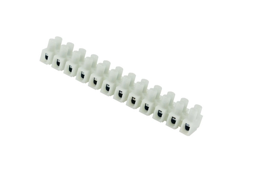 Thermoplastic connector strip with a pad, 4,0 mm², 12-line