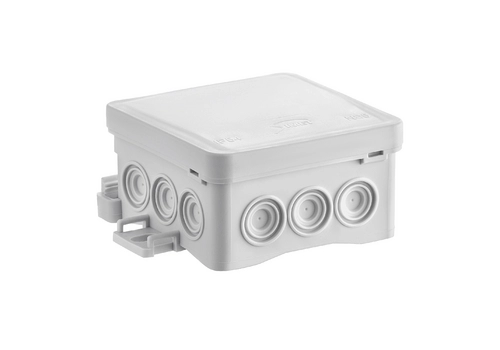 Surface junction box NS5 FASTBOX&HOOK grey