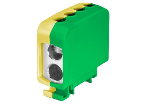 Rail-mounted screw terminal block AL/CU, 2 x 35 mm² / 2 x35 mm², TS 35/ 1 track