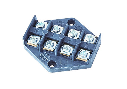 ZPT series distribution connector, 4,0mm², 4 tracks