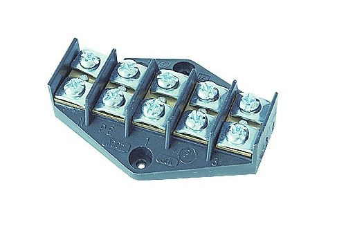 ZPT series distribution connector, 10,0mm², 5 tracks
