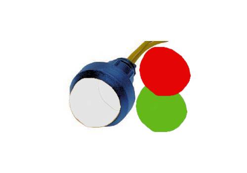 Lampka diodowa, klosz 20 mm, 12-24V