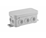 Surface junction box 39 x 89 x 42 mm²with integrated gromm²t, self-locking, Fastbox series
