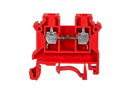 Rail-mounted screw terminal block, NOWA series, 4,0 mm², TS 32,35, 1 track
