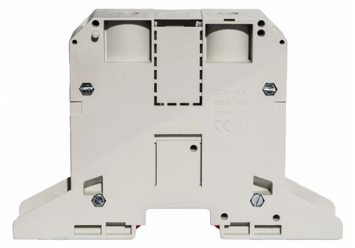 Rail-mounted screw terminal block, NOWA series, 120 mm², TS 35, 1 track