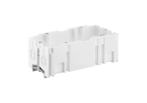 Junction box 60 mm for channells, 48 x 71 x 142 mm, mounted on a TS35