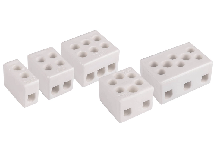 Porcelain screw terminal block - CPO series (ZPA substitute)
