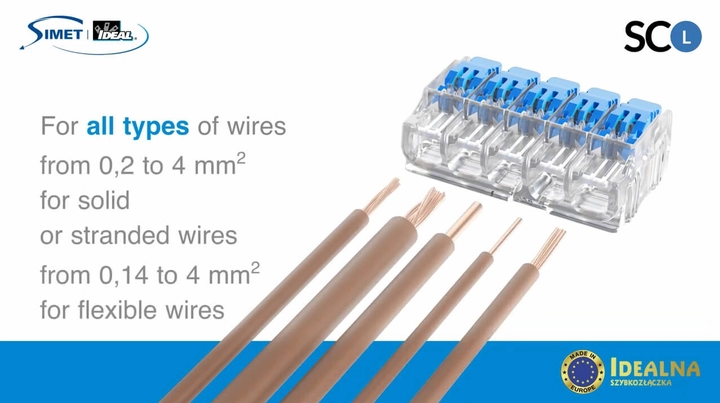 Lever wire connectors (SCL)
